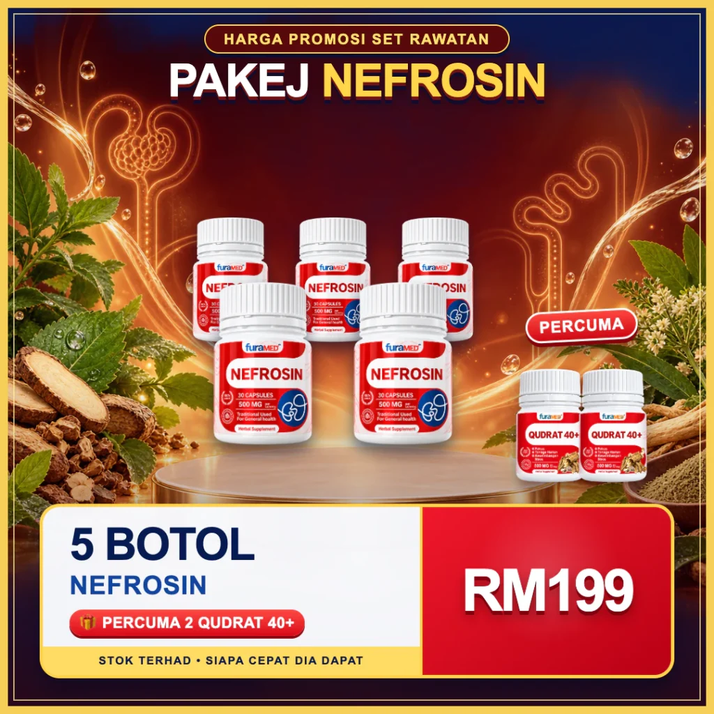 Set 5 Botol + Free 2 Qudrat40+