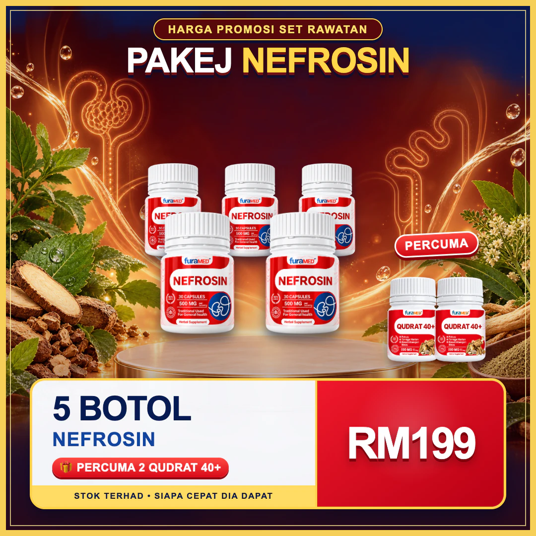 Set 5 Botol + Free 2 Qudrat40+
