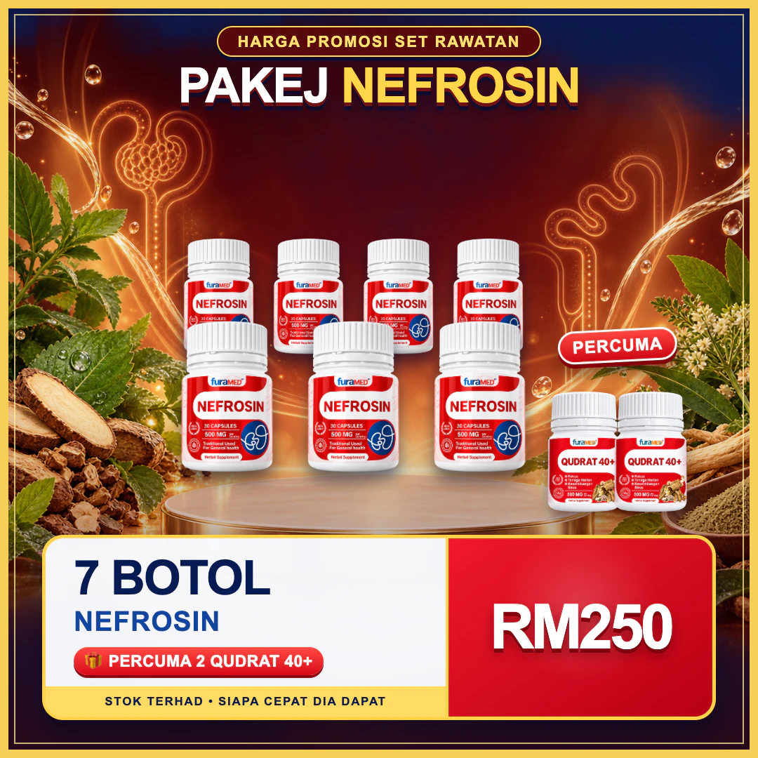 Set 7 Botol + Free 2 Qudrat40+